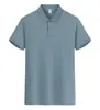 Camiseta de Trabajo Resistente de Talla Grande con Estampado de Logo, Ropa de Trabajo para Grupos Transfronterizos, Camisa Polo de Manga Corta con Cuello