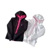 Sudadera con Capucha y Cremallera Grande de Diseño Dulce y Fresco para Mujer, Chaqueta Cardigan Bordada Ajustada para Primavera y Otoño, Petite, Moderna