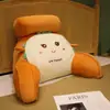 Almofada de cabeceira de feijão de gelo almofada de cama de saco macio almofada de encosto grande travesseiro menina sofá de dormir dormitório de apoio de cintura