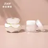 Botella hexagonal de acrílico para crema, botella para loción, botella para esencia, varios tipos de botellas con bomba, botella de loción para el rostro blanco nacarado