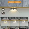 Luz LED Inteligente Ultra-delgada con Sensor de Movimiento Corporal Ojo de Gato Tira de Luz para Colina Recargable Autoadhesiva para Gabinete Armario Botellero