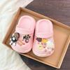 Pantuflas Infantiles Frijol de Chocolate Sandalias de Material EVA Sandalias para Niños Zapatos con Agujeros para Niñas Suela Suave Ligeras Venta al por Mayor Verano
