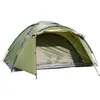 Tienda de Campaña Exterior Expandible de Una Recámara, Un Sala de Estar, Tela de Poliéster Impermeable, Tienda de Una Sola Capa para Cuatro Estaciones para Uso en Parque y Familiar