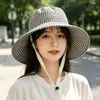 Sombrero de Cubo Floral Pequeño para Trabajo Agrícola al Aire Libre, Sombrero de Pescador con Visera, Sombrero para Recolectar Té, Sombrero de Sol de Ala Ancha para Mujer, Sombrero para Recolectar Té