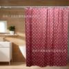 Cortina de ducha de baño PEVA nueva transfronteriza personalizable impermeable a prueba de moho fabricantes de cortinas divisorias de baño al por mayor