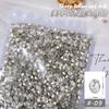 Joyería para Uñas Diamante Transparente Corazón de Melocotón Explosivo Cristal de Cristal Blanco Joyería Manicura Lote Completo Punta de Mariposa Diamante