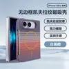 Adecuado para iPhone 18 Duo, este estuche magnético plegable con patrón de Kevlar ofrece un aspecto premium y brinda protección contra caídas para tu Apple Duo.