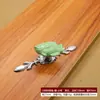 Armário Roupeiro Sapateira Adega Gaveta Puxador de Porta de Armário Cerâmica Liga de Zinco Colorido Puxador de Furo Único Moderno Minimalista
