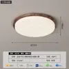 Lámpara de techo LED de espectro completo estilo vintage para dormitorio, luminaria principal para comedores y salas de estar, diseño moderno minimalista de Zhongshan