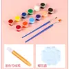 Copo de Vidro Pintado DIY Materiais de Arte para Jardim de Infância Pintura em Vidro Graffiti Manual para Crianças Presente para o Dia das Crianças