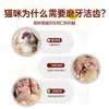 Petiscos para Gatos Frango Liofilizado em Pedaços, Palitos para Dentição de Gatos, Petiscos de Carne Seca para Gatos, Limpeza Dental para Cães e Gatos para Melhorar o Mau Hálito