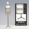 Maniquí de Exhibición de Ropa para Mujer de Medio Cuerpo Maniquí para Vestido de Novia Soporte de Exhibición Estante para Ropa Accesorios para Maniquíes de Tienda de Ropa