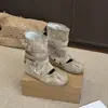 Botas frescas de media pantorrilla que aumentan la altura, nuevo modelo 2026, zapatos individuales de uso bidireccional desmontables, botas de ballet estilo dulce, botas de tacón grueso de gamuza