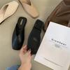 Chinelos Femininos Roupa Externa Baotou 2023 Novos Chinelos Meio Verão Sapatos Femininos Moda Sapatos Muller Celebridade da Internet Sandálias e Chinelos Tendência Ins