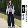 Jeans Retro Americanos Azul Oscuro para Mujer 2026 Primavera y Otoño Nuevos de Cintura Alta Adelgazantes Sueltos Casuales Rectos de Pierna Ancha