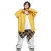 Ropa de Moda Infantil Hip Hop Ropa de Estilo Hip Hop Camisa Holgada Traje de Pantalón Grulla Niños Niños Ropa de Actuación Hiphop Niñas