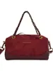 Bolsa de mão com design exclusivo para mulheres, nova coleção 2026, bolsa almofada retangular com retalhos de camurça, adequada para o trabalho e uso casual, bolsa de ombro ou bolsa transversal