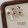 Decoraciones para Uñas con Pedrería K9 Sin Base Brillante, Productos Terminados Huevo de Paloma Azúcar Hielo, Accesorios para Uñas Apilables Usables