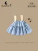 Ropa Infantil Niña Verano Nuevo Estilo Clase A Bebé y Niño Pequeño Elegante Estilo Coreano Cuadros Tirantes Top Ropa Infantil