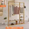 Perchero de Pie para Dormitorio, Perchero de Madera Maciza para Sala de Estar, Perchero Simple Moderno Estilo Chino Nuevo para Casa de Huéspedes, Tendedero Doméstico
