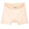 Pantalones Cortos de Seguridad Finos Sin Costuras de Seda de Hielo Talla Grande, Anti-Exposición, Entrepierna de Algodón Puro, Ropa Interior de Seguridad Fina de Verano para Mujer