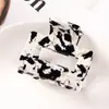 Novo Estilo Coreano Prendedor de Rabo de Cavalo Acessórios de Cabelo Celebridade da Internet Pinça Versátil de Ácido Acético Feminina Garra de Cabelo Elegante de Comércio Exterior da Amazon