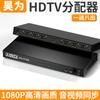 Distribuidor HDMI Transfronteiriço 1/2 Série 4K HDMI Um Entrada e Oito Saídas Monitoramento de Loja de TV Exibição Multitelas