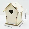 Casa de Pájaros de Madera DIY Transfronteriza Nido de Pájaros Juguete de Ensamblaje Pintura Creativa con Graffiti Manualidades Caseras Hechas a Mano