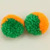 Venda Direta da Fábrica 3/3,5/4/4,5/5/6cm Poliéster Bola de Lã Grossa Combinação de Cores Bola de Pelúcia Pingente Decorativo