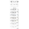 Armazón de gafas TR90 armazón moda sin maquillaje ultraligero estudiante maestro literato sin maquillaje decoración transfronterizo cejas elogio 1003