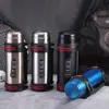 Nueva Taza Térmica de Gran Capacidad para Deportes al Aire Libre Acero Inoxidable 304 Botella de Agua Deportiva Portátil para Coche Botella de Viaje Regalo