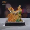 Antigos Ornamentos de Cão Auspicioso de Esmalte Colorido Francês Zodíaco Animais Presentes da Empresa Carro Personalizado Avançado Venda Direta da Fábrica