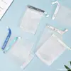 X Fabricante Sabonete Artesanal Rede de Espuma para Sabonete Rede com Gancho Camada Dupla Limpador Facial Rede Espumante para Lavar o Rosto Bolsa Atacado Personalizado LOGOTIPO
