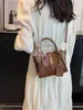 Bolso Pequeño de Alta Gama para Mujer, Versátil 2026 Nuevo Estilo Súper Trendy, Bolso Cruzado de Moda, Bolso de Mano, Bolso Tipo Cubo