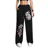 Calça longa casual de verão da Amazon para homens, tendência hip-hop, estilo high street, corte solto, nicho, perna reta, versátil, atacado