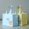 Bolsa de Lona de Tela Oxford Bolso de Mano para Estudiante Bolso de Mano Publicitario para Eventos de Empresa Se Puede Usar como Logo Bolsa de Compras de Tela Oxford