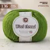 Hilo de lana mezclada, hilo de grosor medio para tejer a mano, hilo 212 para bufandas, suéteres y pantuflas de tejido DIY