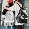 Mochila Escolar Ensino Fundamental Estudante Masculino Estudante Universitário ins Tendência Legal Design com Senso de Design Grande Capacidade Mochila Ensino Médio Leve Mochila Feminino