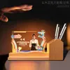 Regalos corporativos personalizados para celebraciones de aniversario, Regalos de temporada de graduación para profesores y compañeros de clase, Portalápices de madera, Personalización acrílica