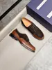 Zapatos Oxford para Hombre JMW de Cuero Genuino Italiano Colorido de Moda con Cordones Formales de Cuero Versátiles para Negocios de Piel de Vaca Casuales para Hombre