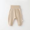 Pantalones de Bebé Algodón Broches Pantalones de Vientre Ropa de Recién Nacido Pantalones de Cintura Alta para Bebé Pantalones sin Entrepierna