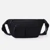Bolsa de pecho de moda portátil al por mayor, ligera, simple, casual, bandolera, nailon, versátil, para deportes y ciclismo
