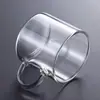 Tetera Giratoria 360 Grados Manos Libres de Vidrio de Borosilicato Alto Tetera Eléctrica de Cerámica Doméstica para Hervir Té y Preparar Té Juego de Té de Vidrio