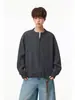 Camiseta Sencilla de Manga Larga con Media Cremallera Estilo Old Money para Hombre, Chaqueta Cardigan Pullover Casual de Moda