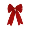 2026 Laço de Natal Personalizado Guirlanda para Árvore de Natal Decoração Suspensa Decoração de Presente Laço Aveludado com Lantejoulas