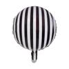 Novo 18 polegadas preto e branco xadrez pneu de corrida balão de filme de alumínio decoração de festa de aniversário infantil adereços de balão