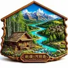 Pegatinas para cajas acrílicas planas en stock de diversas regiones del país, recuerdos de ciudades turísticas, regalos culturales y creativos, estilo personalizado, uso universal
