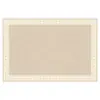 Alfombra estilo wabi-sabi color crema para la sala de estar, nueva impermeable, resistente a las manchas, fácil de limpiar, se limpia con paño, alfombra estilo madera natural para dormitorio para uso doméstico