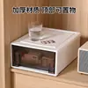 Caja de almacenamiento de medicamentos transparente tipo cajón para uso doméstico, organizador de escritorio para artículos varios, joyas y juguetes, apilable y personalizable