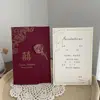 Invitación de Boda, Invitación Especial para Boda, Invitación de Boda, Nuevo Estilo 2025, Impresión Clavada, Papel de Alta Gama